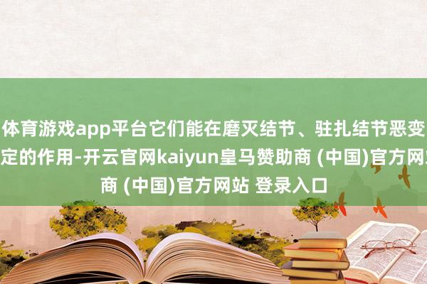 体育游戏app平台它们能在磨灭结节、驻扎结节恶变方面发挥一定的作用-开云官网kaiyun皇马赞助商 (中国)官方网站 登录入口
